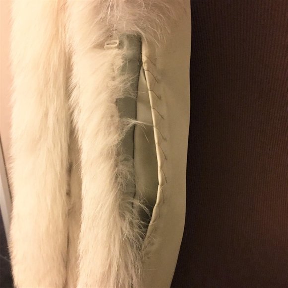 SWITZERS Silver Fox Coat AND Matching Hat VINTAGE - Picture 6 of 16